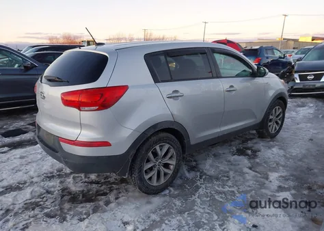 2016 Kia Sportage Lx из США, поврежденный, VIN KNDPBCAC6G7831362